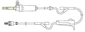 Amsino IV Administration Set - 15 Drop Needle Injection | MTR ...